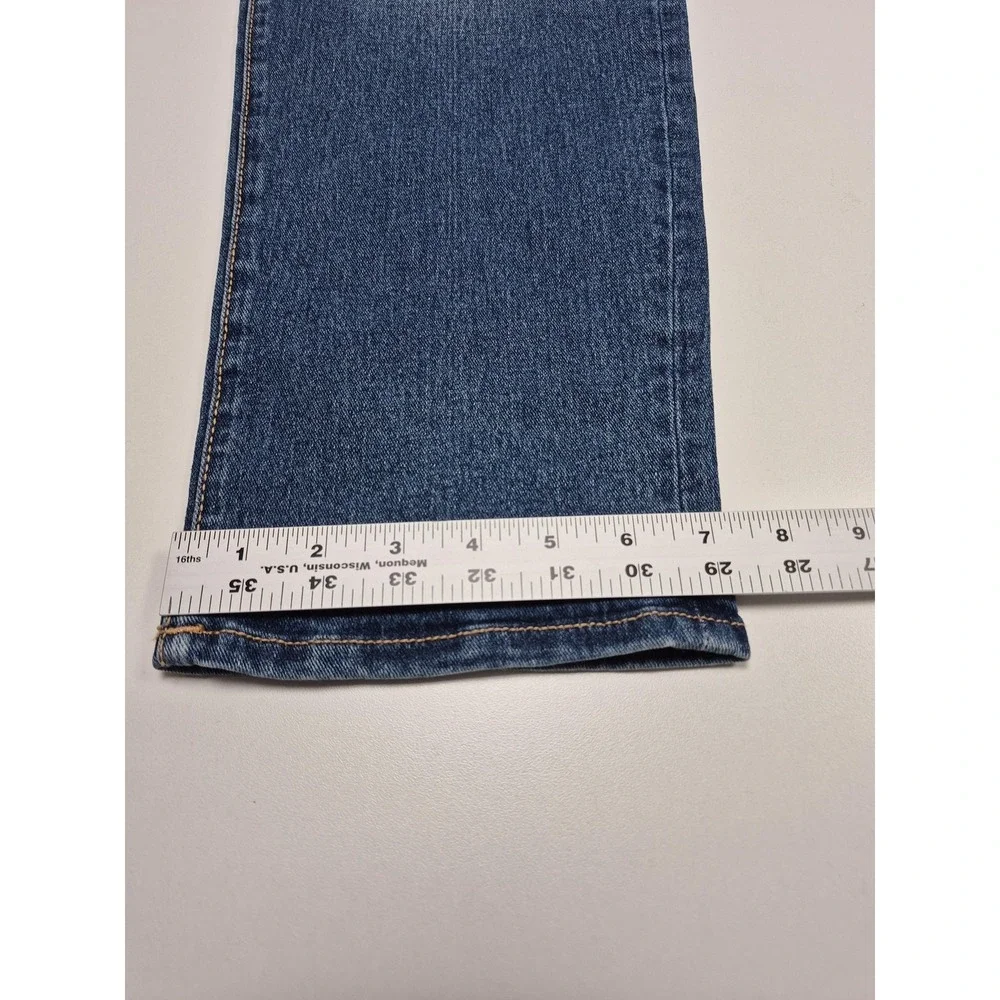 True Religion Rocco Moto Skinny Jeans Mens 44x32 Medium Wash Blue Distressed NWT